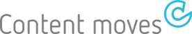 Logo Content moves